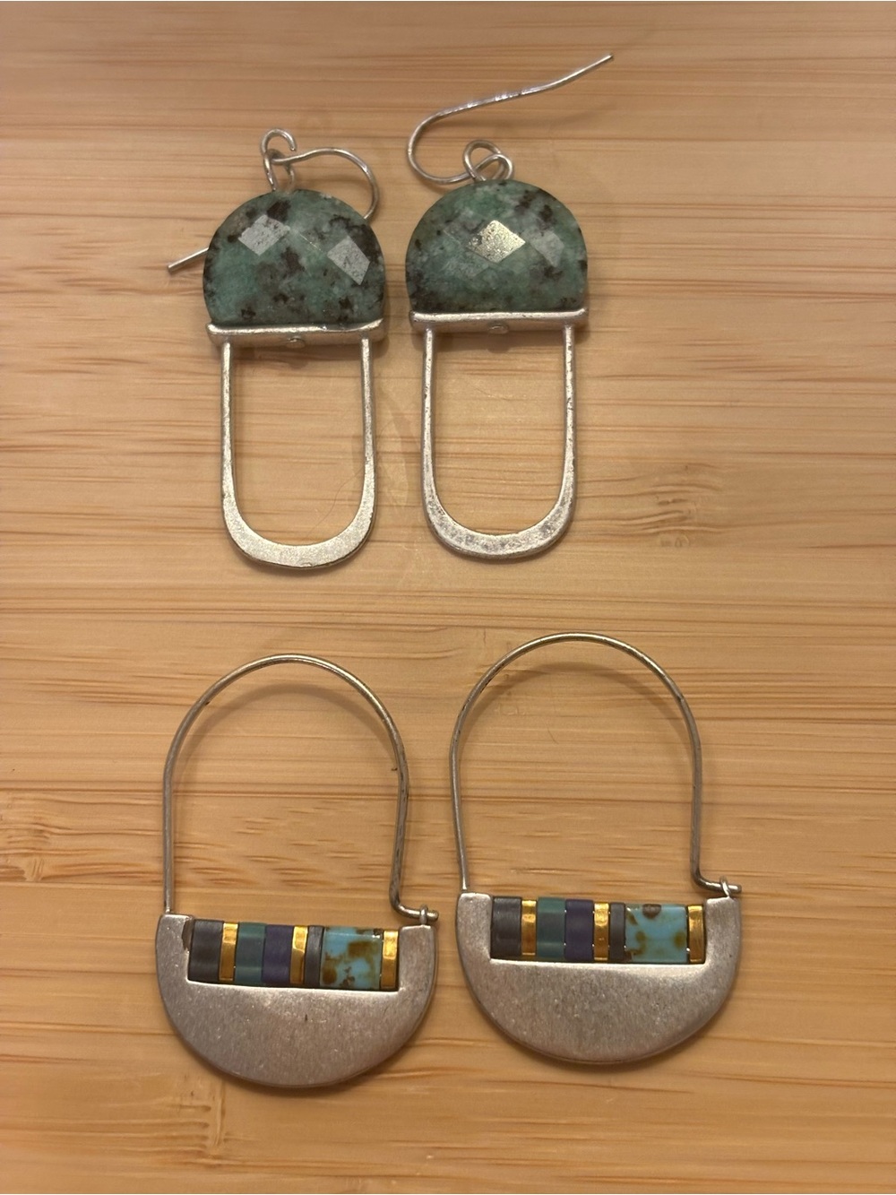 2 Pairs Gently Worn Scout Curated Wears Earrings
